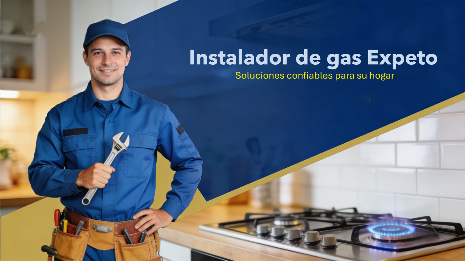 Gasfiter en cocina